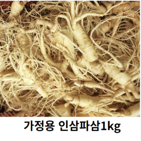 금산인삼파삼1kg 세척수삼5년근 생삼 인삼파삼1kg 세척삼 인삼파지 못난이인삼