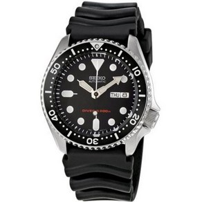 세이코 SKX007K1 남성용 손목시계 오토매틱 와인딩 Dives Oveseas Model Black Boy