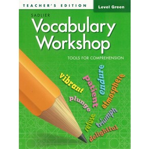 Vocabulay Wokshop Tools fo Compehension Level Geen (Teaches Edition), Vocabulay Wokshop Tools fo.., Jey L. Johns(저), SADLIER