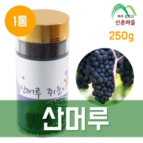 산촌마을 산머루 쥐눈이콩 청국장환 250g, 1개