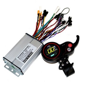 GREENTIME 6 Mosfet BLDC 전기 스쿠터 컨트롤러 GT-100 LCD 디스플레이 1 세트 36V 48V 52V 500W 25A