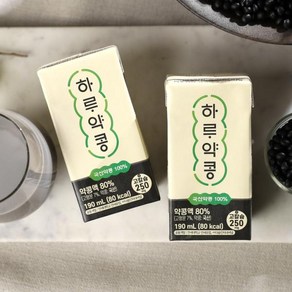 하루약콩두유 [48팩]하루약콩 두유, 190ml, 48개