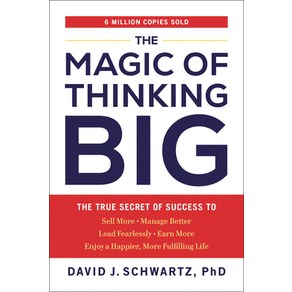 (영문도서) The Magic of Thinking Big: The True Secret of Success Paperback