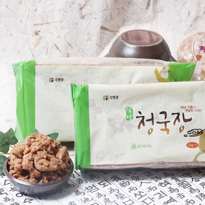 [아임네이처] 옛날맛 그대로 40년 전통 대용량 생청국장, 10개, 1kg