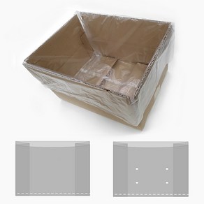 [PA] 4kg 박스속지 야채가게 식재료 채소 과일 상자 속비닐 봉투 봉지 포장 배달, 1개