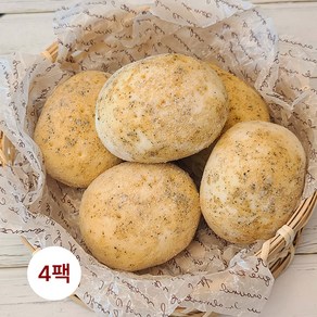 [델리] 리얼감자빵 120g 5개입 쫀득한 찹쌀피안에 감자무스 영양간식 아침식사대용, 4개, 600g