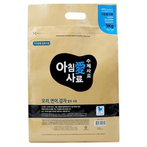 아침애사료 오리연어감자 3kg (200gx15팩), 200g, 15개