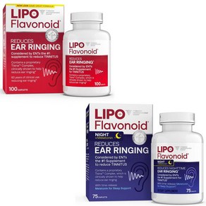 리포 플라보노이드 2종택1 Lipo-Flavonoid Plus 100 or Night Ear 75Caplets