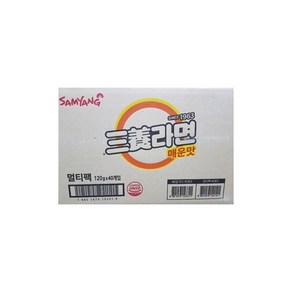 삼양라면 매운맛 120g, 40개