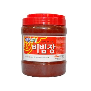 계룡식품 계룡 냉면 다용도 비빔장 양념장 2kg 냉면용 냉면재료 다데기 업소용 식당용