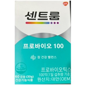 센트룸 프로바이오틱스 100 60캡슐, 60정, 1개