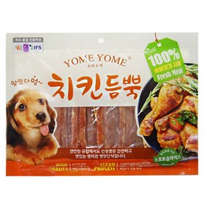 요미요미 치킨듬뿍 소프트슬라이스 400g/강아지간식, 1개, 본상품선택