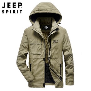 JEEP SPIRIT 지프 남성 캐주얼 겨울 점퍼 기모 야상 겨울 자켓 HL8111B+양말