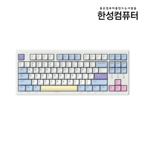 [한성컴퓨터] TFG Cloud CL TKL 유무선 코튼캔디 핑크솔트 토독 40g 리니어 적축 듀얼가스켓 핫스왑 게이밍 키보드 키보드 한성 TFG 클라우드 CL 텐키리스, 제조사축