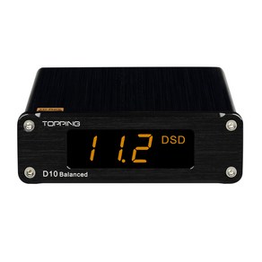 TOPPING D10 Balanced USB DAC ES9038Q2M 384kHz DSD256 Analog/Digital Output Hi-Res D10B USB Audio