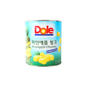 돌 파인애플 청크