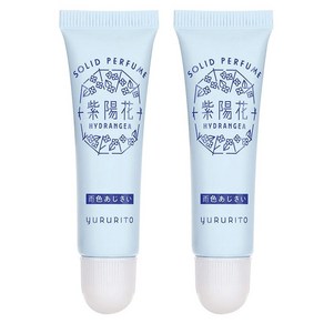 GPP 유루리토 자양화 솔리드 퍼퓸 비색 수국, 2개, 10ml