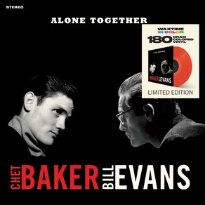 (수입LP) Chet Baker/Bill Evans - Alone Together (180g 오디오파일) (Red Color)