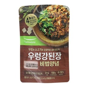 풀무원 우렁강된장 비빔양념 (3~4인분), 1개, 150g