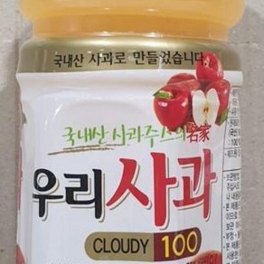 경북능금우리사과주스 클라우디 우리농협음료 실온 1.5L, 1개