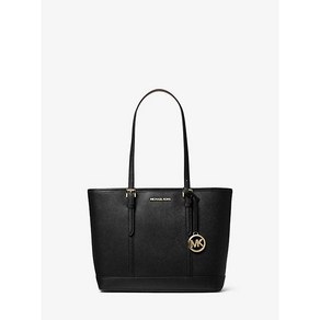 Michael Kors 블랙 프라이데이 제트 세트 여행용 스몰 사피아노 가죽 탑집 토트백