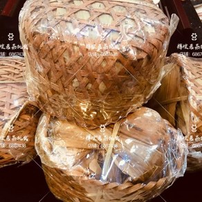 1980년대 육보차 노흑차 하향 죽광차 500g, 라오리바오, 1개, 1개입