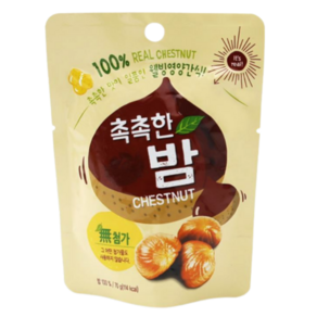 촉촉한 밤 간식, 70g, 50개