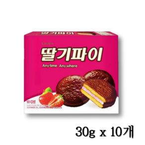 크라운 딸기파이 대용량, 40개, 30g