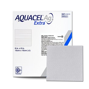 콘바텍 아쿠아셀 에이지 엑스트라 Aquacel AG Exta 15x15 5매 [420678] 은이온추가, 1개