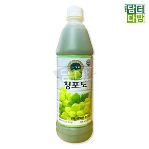 청솔 청포도 원액 835ml kbh*086Nu