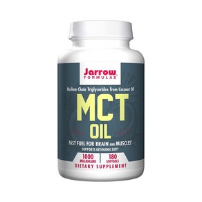 자로우 포뮬라 MCT오일 1000 mg 소프트젤 180개입 Jaow Fomulas MCT Oil, 1개, 0g