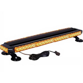 차량용경광등 싸이렌 렉카 LED 순찰차 화물차 램프, (일반 스위치) 노란색 53cm 12-24v, 1개