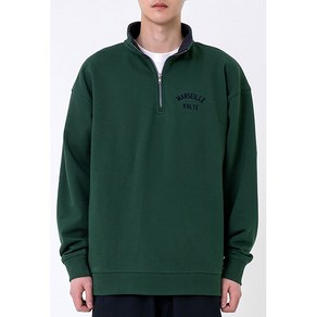 쿨트 HALF ZIP CREWNECK 그린