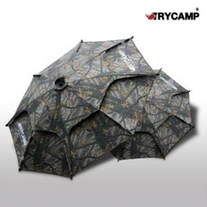 [TRYCAMP] 트라이캠프 52인치 솔 무늬 패턴 블랙 암막 코팅 낚시 파라솔, 파라솔 단품(PA-52D)