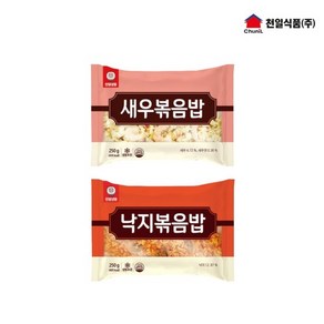 천일식품 새우볶음밥 250g x 5봉 + 낙지볶음밥 250g x 5봉