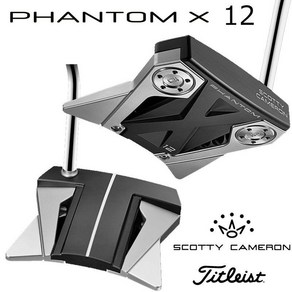 타이틀리스트 스코티 카메론 골프 퍼터 Phantom X (PHANTOM 12) 2022 Japan, 재고, 34인치