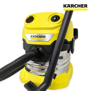 25년형 신제품 블로우기능 탑재 카처 WD4 V 건습식 업소용 가정용 진공청소기 20L, 단품, 단품