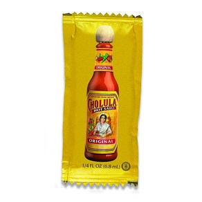 Cholula 촐룰라 비건 글루텐프리 오리지널 핫 소스 패킷 0.25oz(6.8ml) 200개