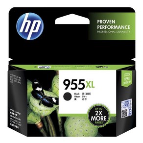 HP HP NO.955XL 정품잉크 L0S72AA, 검정, 1개