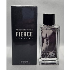 Abecombie Fitch Fiece Cologne 남성용 오 드 콜로뉴 스프레이 3.4온스 새상품 1056593, 1개, 100ml