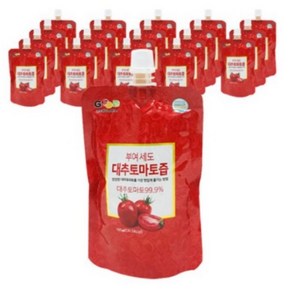 농협 부여세도 대추토마토즙, 100ml, 100개