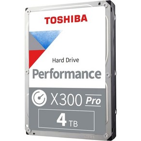 창의적인 전문가를 Toshiba X300 PRO 16TB 대용량 워크로드 성능 3.5인치 내장 하드 드라이브 – 연간 최대 300TB의 속도 CMR SATA 6GBs 7200R, Pofessional Wokstation, Had Dive_8 TB