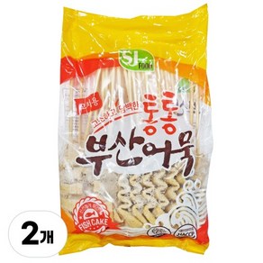 세진 통통 부산 꼬치 어묵 1600g (800gX2개), 2개, 800g