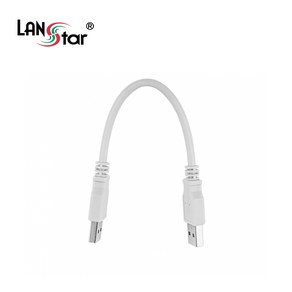 랜스타 USB2.0 AM-AM USB 케이블 0.15M LS-USB-AMAM-0.15M, 1개