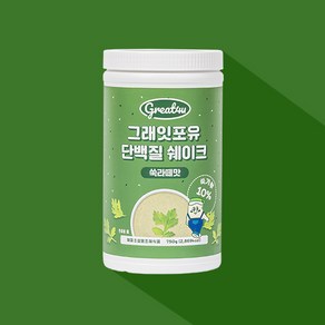 그래잇포유 단백질쉐이크 쑥라떼맛 750g, 1개