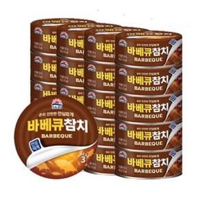 사조 바베큐맛 참치 100g 40개, 100g 40, 1개