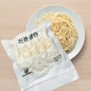 진성웰푸드 진품생면 1kg(5인분) 무방부제 칼국수 샤브샤브면, 1개, 1kg