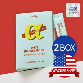 데이즈온 알파CD 원데이 시클로덱스트린 파인애플맛 2박스, 42g