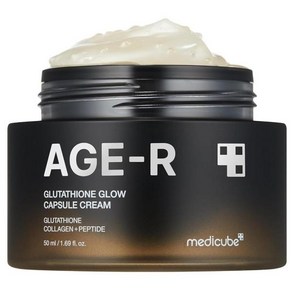 Medicube AGE-R 글루타티온 글로우 캡슐 페이셜 크림 항산화 모이스처라이저 수, 50ml, 1개