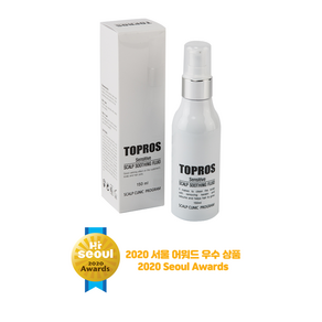 탑프로스 두피진정 영양앰플 (TOPROS Scalp Soothing Fluid) [전문 두피관리실용 앰플], 1개, 150ml